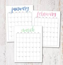 The free, printable calendar for 2021 from landeelu is sure to keep you organized this year. Simple And Pretty Free Printable 2021 And 2022 Calendars Lovely Etc