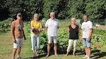 Photo  Mellac une gestion durable de l'eau aux Jardins familiaux