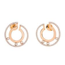 List of products by manufacturer messika. Messika Move Romane Diamond 18k Rose Gold Hoop Earrings Messika Tlc