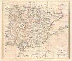Click on the portugal and spain to view it full screen. File 1799 Clement Cruttwell Map Of Spain And Portugal Geographicus Spain Cruttwell 1799 Jpg Wikimedia Commons