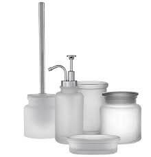 Discover the best bathroom canisters in best sellers. Frosted Glass Bathroom Accessories Ideas On Foter