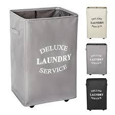 Wowlive 90l Rolling Laundry Hamper On Wheels Laundry Hamper For Laundry Collapsible Clothes Hamper With Wheels Large Laundry Basket Rolling Tall Laundry Cart Grey Buy Online In Bermuda Wowlive Products Shop for laundry hamper with wheels at bed bath & beyond.