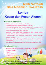 Kesan dan pesan untuk sekolah. Lomba Kesan Dan Pesan Alumni Beasiswa Pendidikan Berprestasi Alumni Sma N 1 Kalirejo