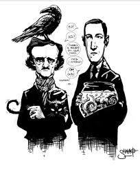 hpl amp eap edgar allan po tim berton illyustracii