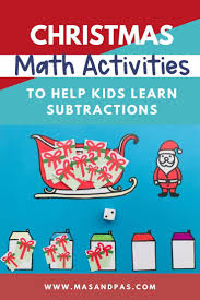Santa S Sleigh Subtractions Christmas Math Activities Christmas Math Activities Preschool Christmas Activities Math Activities