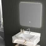 80cm Special Design Sanitary Ware Bathroom Sintered Stone Cabinet