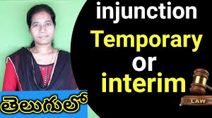 Law that deals with crimes and their punishments. What Is Injunction In Cpc Law Temporary Or Interim Injunction Meaning In Telugu Youtube
