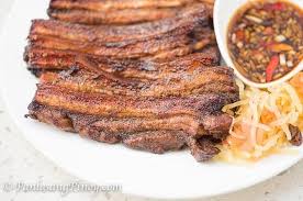 How To Grill Liempo In The Oven Panlasang Pinoy Recipe Pork Belly Recipes Pork