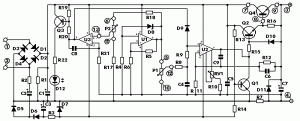 The circuit diagram is has a subtle mistake. 0 30v Stabilized Variable Power Supply Circuit With Current Control Electronic Schematic Diagram