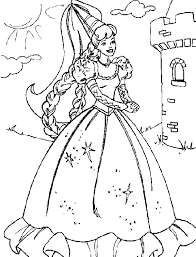 Barbie et la licorne ailée. 22 Dessins De Coloriage Princesse Barbie A Imprimer
