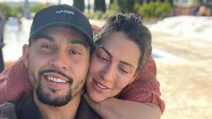 Becca Kufrin, Thomas Jacobs Snuggle Son Benson