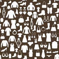 I want to add a background image instead of a color. Set Of Clothing Icons Seamless Fashion Animated Clothes Icon