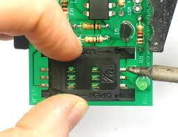 Check to make sure you have all of the necessary parts to build the sim card reader. Sim Reader Soldering The Kit