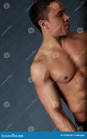 Iron man naked torso stock photo. Image of macho, iron - 23786244