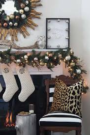 A Christmas Decor In Gold Silver And Copper Gold Christmas Decorations Copper Christmas Decor Copper Christmas