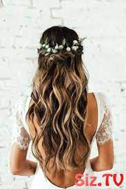 Top 13 Prom Hair Pictures 038 Designs Ideas Top Bangs Boho Wedding Hairstyles Front Beautiful Wedding Hair Wedding Hair Inspiration Flower Crown Hairstyle