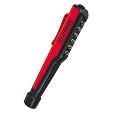New Craftsman Red Mini Led Pocket Magnetic Work Light 60 Lumens