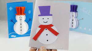 Non, non, pas encore de neige ici, contrairement à certaines régions de france qui ont vu leurs premiers flocons arriver.avec un peu voici une carte avec un gentil petit bonhomme de neige.j'avais trouvé le modéle. Bricolage Hiver Carte Bonhomme De Neige Facile Bricolage Hiver Bonhomme De Neige Modele Carte De Voeux