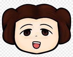 Download Chibi Princess Leia By Digimoe Princess Leia Hair Cartoon Free Transparent Png Clipart Images Download