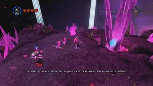 To reach qward, complete the green loontern's permission to launch quest in the watchtower to enter the moon base. Zamaron Lego Batman 3 Beyond Gotham Wiki Guide Ign