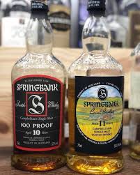 100proof 10years Local Barley 11years Springbank Schotland