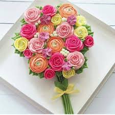Flower wrapping vast techniques 7 roses arrange flowers bouquet. Pretty Cupcakes Cupcake Flower Bouquets Flower Cupcakes Pretty Cupcakes