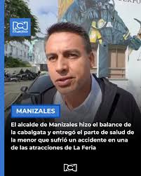RCNRadio #Manizales 1060 AM El alcalde de Manizales Jorge Eduardo Rojas  hizo un balance de los primeros cinco días de eventos, desfiles, actos  culturales y artísticos en La Feria de Manizales que