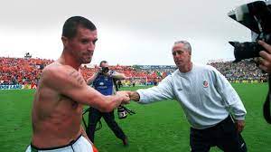 Roy keane, tượng đài của manchester united từng nói (đại ý): Remembering The Infamous Roy Keane Vs Mick Mccarthy 2002 Bust Up