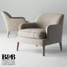 b b maxalto febo armchair 3d model for download cgsouq com armchair scandinavian sofas chair
