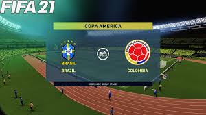 Uma geração de ouro colocou novamente a seleção colombiana no radar do futebol mundial, depois de algumas atuações importantes na copa do mundo da fifa brasil 2014 e rússia 2018, a equipe cafeteira buscará o título na conmebol copa américa, o mesmo que conquistou em 2001. Fifa 21 Brazil Vs Colombia Copa America 2021 Prediction Gameplay Youtube