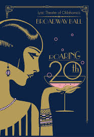 Graphic Design Art Deco Print Invitation Cover For A 1920s Themed Black Tie Fundraising Event Art Deco Design Graphics Art Deco Posters Art Deco Design