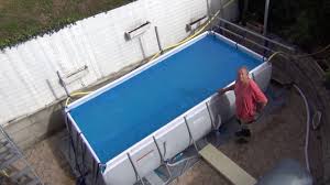 Enrouleur De Bache A Bulle Pour Piscine Hors Sol Bestway Et Chauffage Solaire Fait Maison Youtube