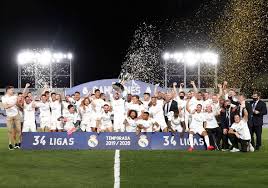 With another couple of swishes of that magical right boot, karim benzema ensured real madrid would be crowned la liga champion for the time since 2017. 34 Times La Liga Champions Real Madrid Bold Outline India S Leading Online Lifestyle Fashion Travel Magazine
