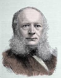 Portrait of Werner von Siemens (1816-1892), German engineer and  industrialist.