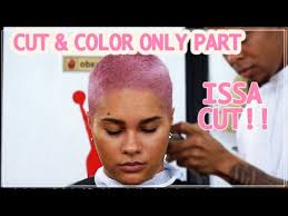 Full SHAVE and COLOR footage|This ain't no Big Chop, I'm bald now| Leidis  Life