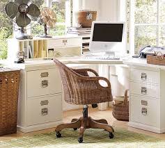 Don't waste an ounce of space by tucking printers, filing, etc into corners and in drawers. Corner Desk Functional And Space Saving Ideas For The Home Office