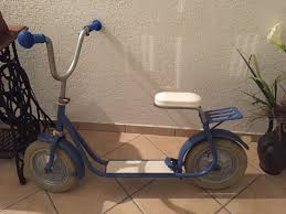 Ddr Tretroller Roller Kinderroller Neu Aufgebaut Spielzeug Ostalgie Ddr Spielzeug Ddr Tretroller