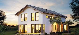 Einfamilienhaus okohaus schellenberg mit garage baufritz haus mit satteldach. Haus Mit Satteldach