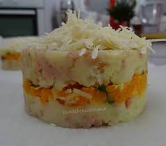 Timbales De Puree De Pommes De Terre Au Bacon Et Ecrase De Carottes Au Parmesan Auxdelicesdemanue Puree Pomme De Terre Pomme De Terre Alimentation