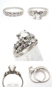 Pin By Nana On Vintage Engagement Wedding Rings Engagement Rings Bridal Sets Bridal Ring Sets Wedding Rings Vintage