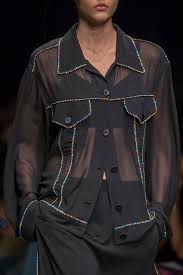 How to Make the Visible Bra Trend Work at Work - theFashionSpot