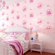 Pink and gray make for the perfect princess palette. Pure Pink Disney Princess Bedroom Wallpaper Romantic Girl Children S Room Wallpaper Wallpaper Selling Wallpaper Forestwallpaper Aliexpress