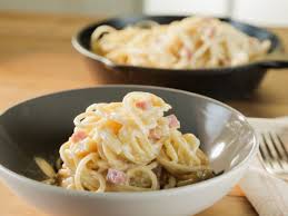 Country Ham Carbonara Recipe Food Network Recipes Ham Carbonara Recipe Recipes
