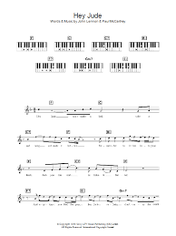 The beatles.if you want the whole music sheet, put your email in the comments and i will send you the score asap! Hey Jude Sheet Music The Beatles Piano Chords Lyrics