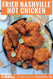 Fried Nashville Hot Chicken Recipe Nashville Hot Chicken Chicken Recipes At Home Nashville Hot Chicken Recipe