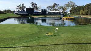 It's only 433 yards, but the tee shot is extremely demanding with water waiting right and a sprawling fairway bunker protecting the left side. A Walk Around Tpc Sawgrass On What Would Been The Players Championship Third Round Golf