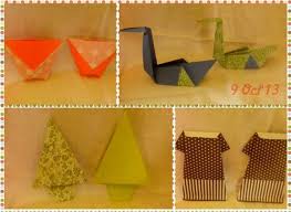 After School Activity Origami Gelas Mangkok Angsa Cemara Daster Anak