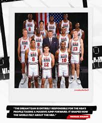 Detroit coach chuck daly was the head coach of the dream team, which made the thomas drama that much more intriguing. Usa Basketball On Twitter The Dream Team Changed Everything About International Basketball