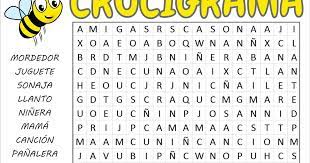 Baby shower crucigrama y mas juegos para imprimir gratis. Crucigramas Juegos Para Baby Shower Para Imprimir Juegos De Baby Shower