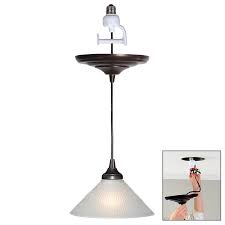Maybe you would like to learn more about one of these? Portfolio Antique Bronze Recessed Light To Pendant Light Conversion Kit In The Recessed Light Kits Department At Lowes Com